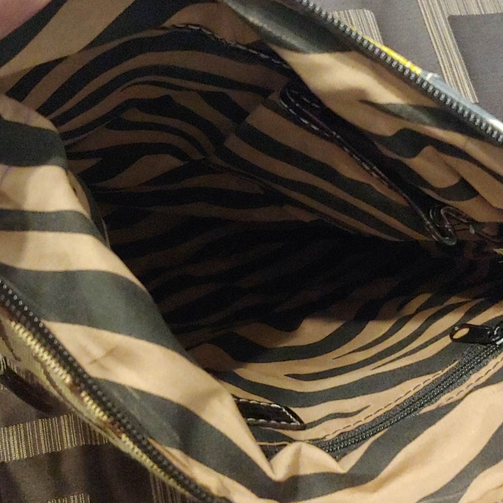 Multi Colored Patchwork Crossbody - image 3